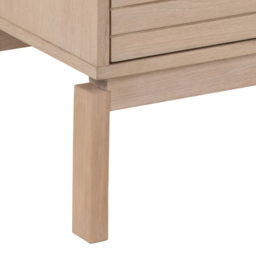 Florence Linley 2 Door 6 Shelf White Oak TV Unit - Furniture To Go - Wilko - thumbnail 7