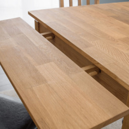 Julian Bowen Coxmoor 4 Seater Extending Dining Table Oak - Brown - Wilko - thumbnail 7