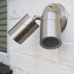 ValueLights Barrow 2 Pack Silver 2 Light Wall Spotlight - Size: 17 x 24 x 24cm - Wilko - thumbnail 4