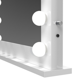 Jack Stonehouse White Marilyn Hollywood Vanity Mirror with 14 LED Bulbs - Size: 80 x 65cm - Wilko - thumbnail 5
