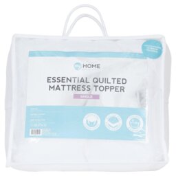 My Home Quilted Mattress Topper  - White - Wilko - thumbnail 1