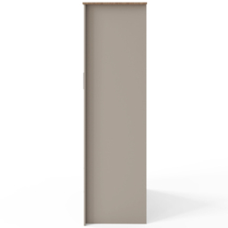 GFW Lancaster 2 Door 2 Drawer Grey Wardrobe - Size: 2 Door, 2 Drawer - Wilko - thumbnail 5