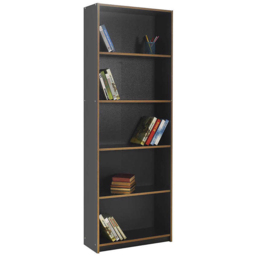 FWStyle 5 Tier Anthracite Grey Shelving Unit - Size: 5 Shelf - Wilko - thumbnail 5