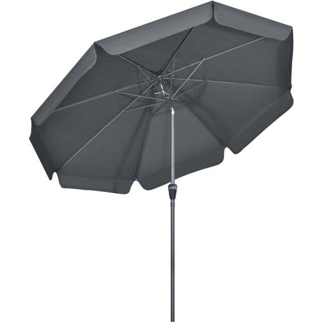 Outsunny Black Crank and Tilt Cantilever Parasol 2.7m - Size: 3m - Wilko - image 1