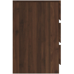 GFW Catania 3 Drawer Royal Walnut Bedside Table Set of 2 - Brown - Wilko - thumbnail 5