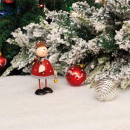 St Helens Red Metal Angel Ornament 14.5cm - Size: 10 x 10 x 15cm - Wilko - thumbnail 6