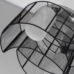 Portland Metal Ceiling Light Chandelier - Size: 40 x 40 x 25cm - White - Wilko - thumbnail 6