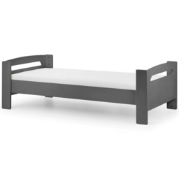 Julian Bowen Pluto Anthracite Mid Sleeper with Pink Star Tent - Size: Single - Grey - Wilko - thumbnail 4