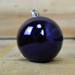 Samuel Alexander Midnight Blue Shatterproof Christmas Baubles 24 Pack - Wilko - thumbnail 5