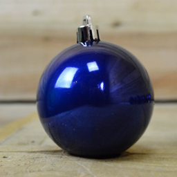 Samuel Alexander Midnight Blue Shatterproof Christmas Baubles 24 Pack - Wilko - thumbnail 6