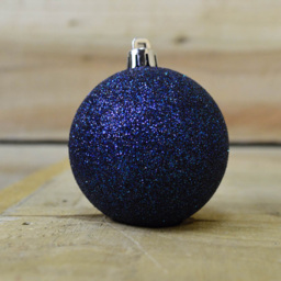 Samuel Alexander Midnight Blue Shatterproof Christmas Baubles 24 Pack - Wilko - thumbnail 7