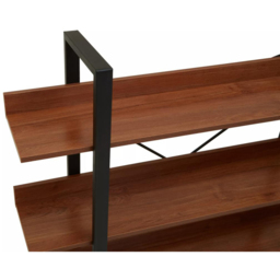 Premier Housewares Laxton 3 Shelf Red Pomelo Bookshelf - Multi - Interiors by Premier - Wilko - thumbnail 7