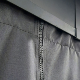 Palram Canopia Dallas 4.2 x 4.8m Gazebo Curtain 4 Pack - Size: 0.1 x 466 x 212cm - Grey - Wilko - thumbnail 5
