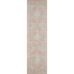 Desire Rugs Maia Coral Orchid Floral Non Slip Rug 200 x 300cm - Orange - Wilko - thumbnail 7