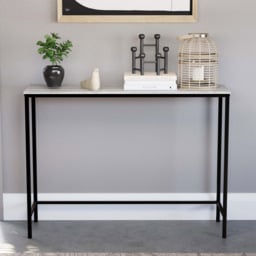 Vida Designs Brooklyn Grey Industrial Console Table - Size: 30 x 100 x 74cm - Wilko - thumbnail 7