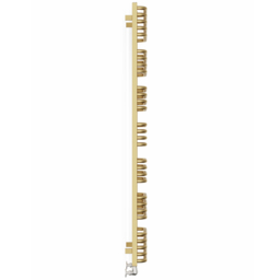 Terma Alex Brass Heated Towel Rail 1580 x 500mm - Size: 158 x 50 x 12cm - Gold - Wilko - thumbnail 6