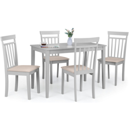 Julian Bowen Taku Coast 4 Seater Dining Set Grey - Wilko - thumbnail 4