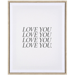 Single Neutral Simple Affirmation Canvas 50 x 40cm in Assorted styles - Size: 40 x 50 x 2.5 g - Wilko - thumbnail 4