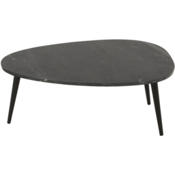 Brooklyn Opal Black Marble Top Coffee Table - Brown - Wilko - thumbnail 5