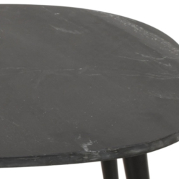 Brooklyn Opal Black Marble Top Coffee Table - Brown - Wilko - thumbnail 6