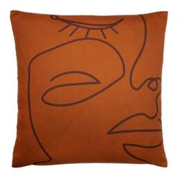 furn. Karma Multicolour Abstract Cushion - Size: 50 x 50 cm - Wilko - thumbnail 1