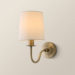 ValueLights Memphis Antique Brass LED Wall Light - Size: 26 x 14 x 29cm - Gold - Wilko - thumbnail 6