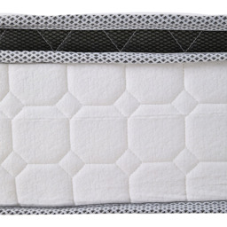 Living and Home Double Pocket Springs Hybrid Foam Mattress - White - Wilko - thumbnail 6
