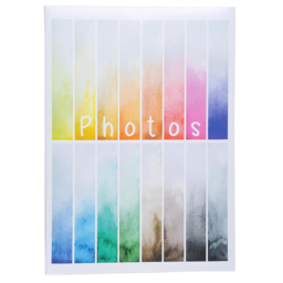 Exacompta Rainbow White Photo Album 300 Photos 6 Pack - Size: 5.3 x 33 x 22.5cm - Wilko - thumbnail 4