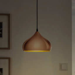 EGLO Hapton Copper Pendant Light - Size: 29.0 x 29.0 x 110.0cm - Wilko - thumbnail 6