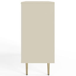 GFW Azariah 2 Door Ivory Compact Sideboard - Size: 88.2 x 76.3 x 39cm - Wilko - thumbnail 6