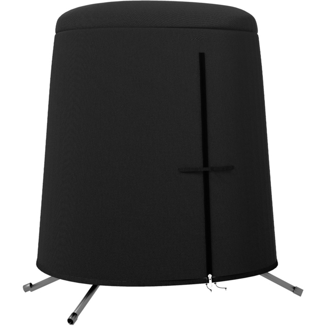 Outsunny Black Hanging Egg Chair Cover 196 x 230cm - Size: 230 x 196 x 196cm - Wilko - image 1