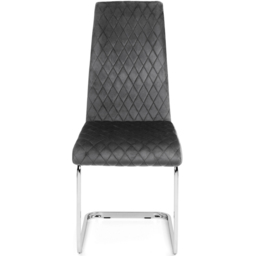 Julian Bowen Calabria Set of 4 Grey Dining Chair - Wilko - thumbnail 6