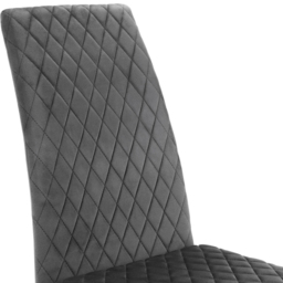 Julian Bowen Calabria Set of 4 Grey Dining Chair - Wilko - thumbnail 7