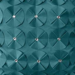 Intimates Vogue Diamante Blue Filled Cushion 56 x 56cm 2 Pack - Wilko - thumbnail 3