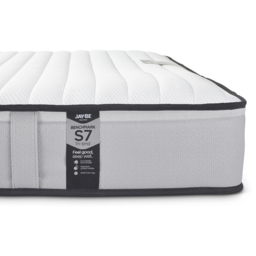 Jay-Be Benchmark S7 King Size Tri-brid Eco-Friendly Mattress - Grey - Wilko - thumbnail 4