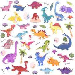 Walplus Lost in Space Double Sided Reusable Foam Window Sticker 103 Piece - Size: 0.3 x 30 x 55cm - Multi - Wilko - thumbnail 4