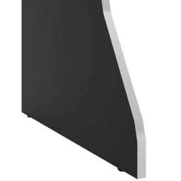 Enzo Gaming Computer Desk Black and White - Size: 59 x 130 x 92cm - Birlea - Wilko - thumbnail 6