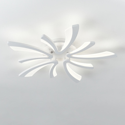 Living and Home 29 inch White V Shaped Stepless Dimming LED Ceiling Light - Size: 6.5 x 73 x 73cm - Wilko - thumbnail 6
