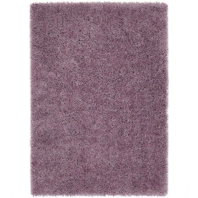 Origins Chicago Lavender Shaggy Rug 160 x 230cm - Purple - Origins Rugs - Wilko - image 1
