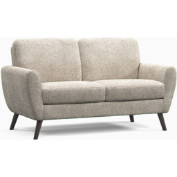 Matlock 2 Seater Linen Boucle Fabric Sofa - Cream - Wilko - thumbnail 3