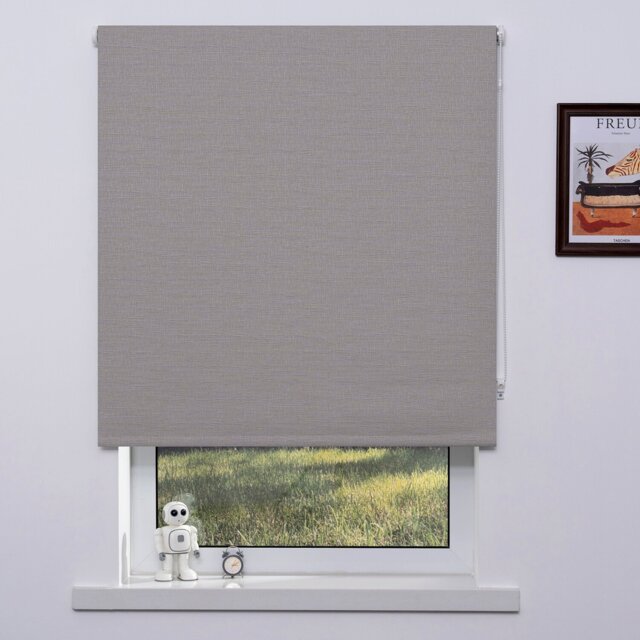 Trends Jute Textured Blackout Blind - Cream/60cm - Trend Blinds - Wilko - image 1