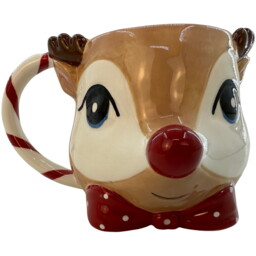 Cute Reindeer Mug Brown - Wilko - thumbnail 4