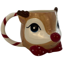 Cute Reindeer Mug Brown - Wilko - thumbnail 3