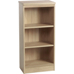R White Cabinets 3 Shelf Sandstone Mid Height Bookcase - Brown - Wilko - thumbnail 3