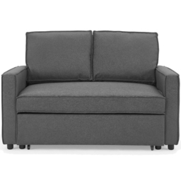 Home Detail Hugo Small Double Sleeper Dark Grey Pull Out Sofa Bed - Size: 2 Seater - Wilko - thumbnail 4