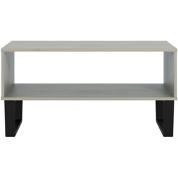 Texas Grey Open Coffee Table - Size: 45 x 91 x 46cm - Wilko - thumbnail 3