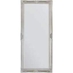Kingsbury Detailed Silver Dress Mirror 165 x 76cm - Size: 168 x 76cm - MirrorOutlet - Wilko