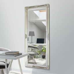 Kingsbury Detailed Silver Dress Mirror 165 x 76cm - Size: 168 x 76cm - MirrorOutlet - Wilko - thumbnail 3