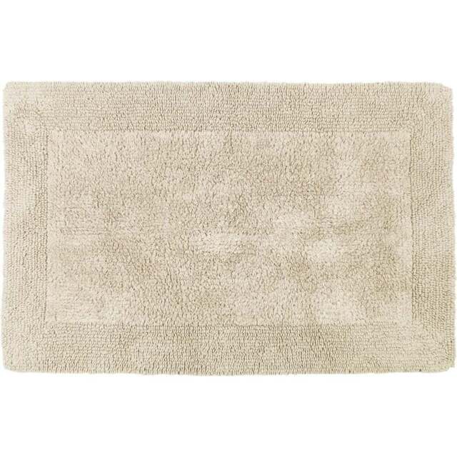 Allure Bath Fashions Elegance Stone Reversible Bath Mat 53 x 85cm - Brown - Wilko - image 1