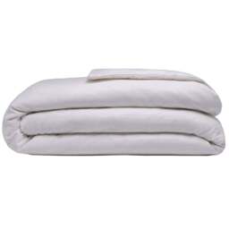 Serene Super King Size Grey Brushed Cotton Duvet Cover - Wilko